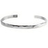 Hammered Cuff Set in Silver