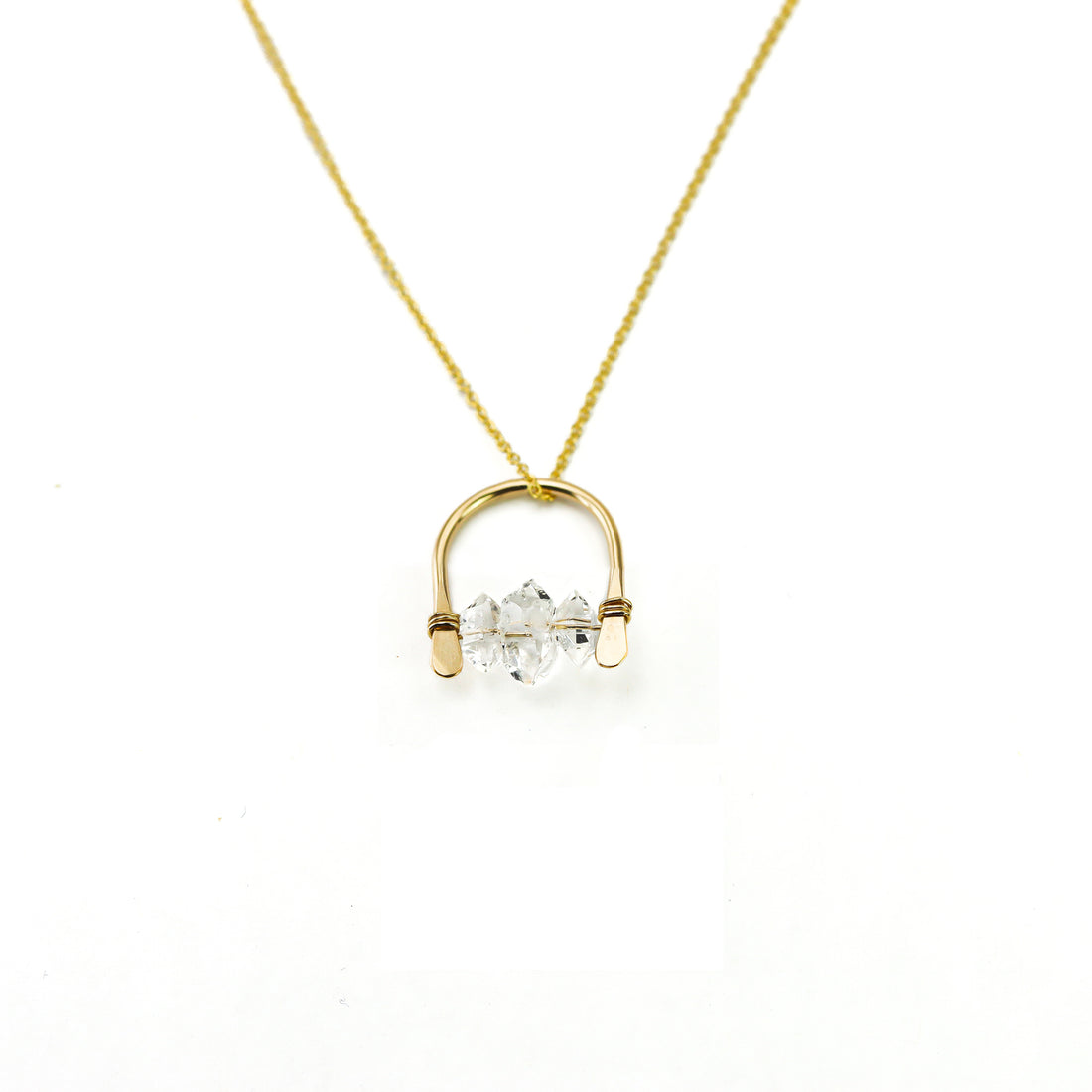 Herkimer Arch Necklace