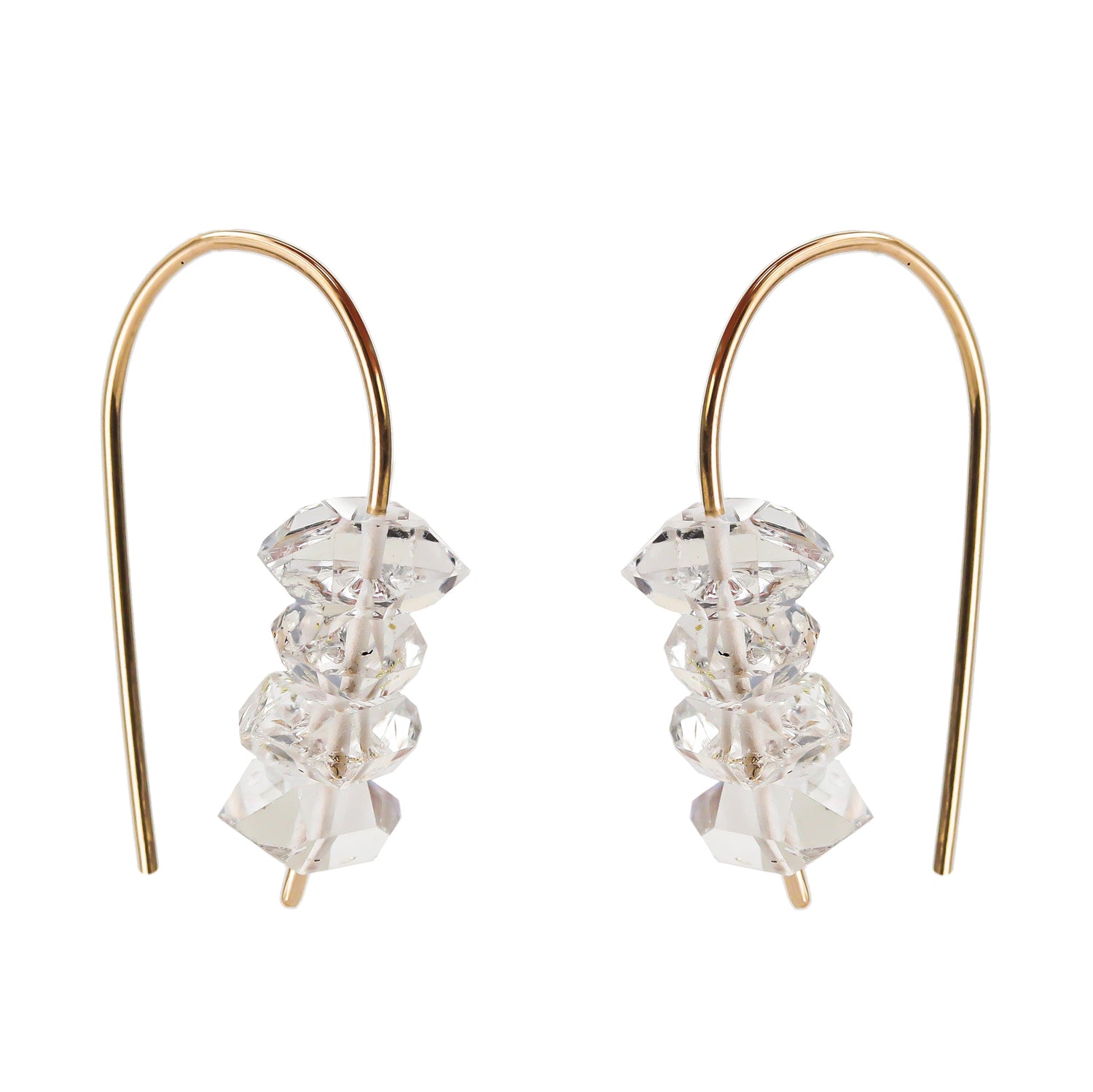 Herkimer Threader Earrings