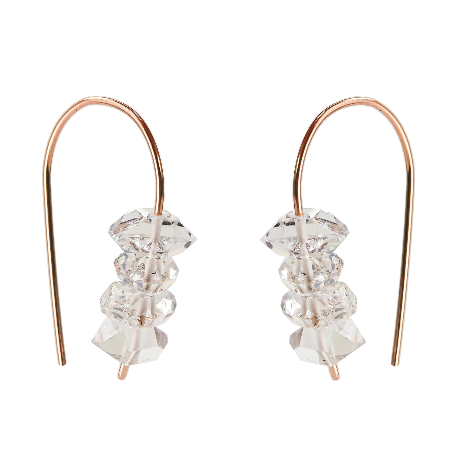Herkimer Threader Earrings