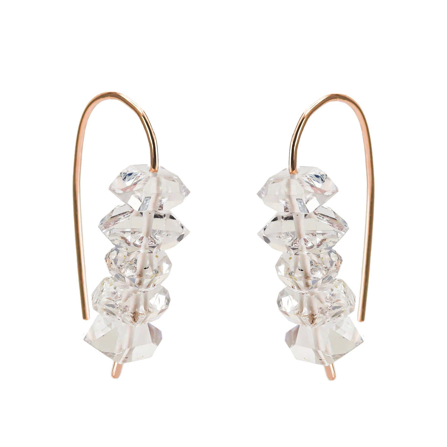 Herkimer Threader Earrings