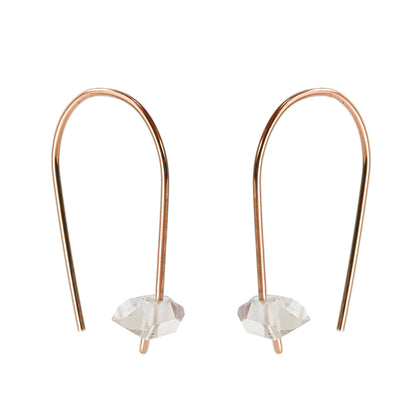 Herkimer Threader Earrings