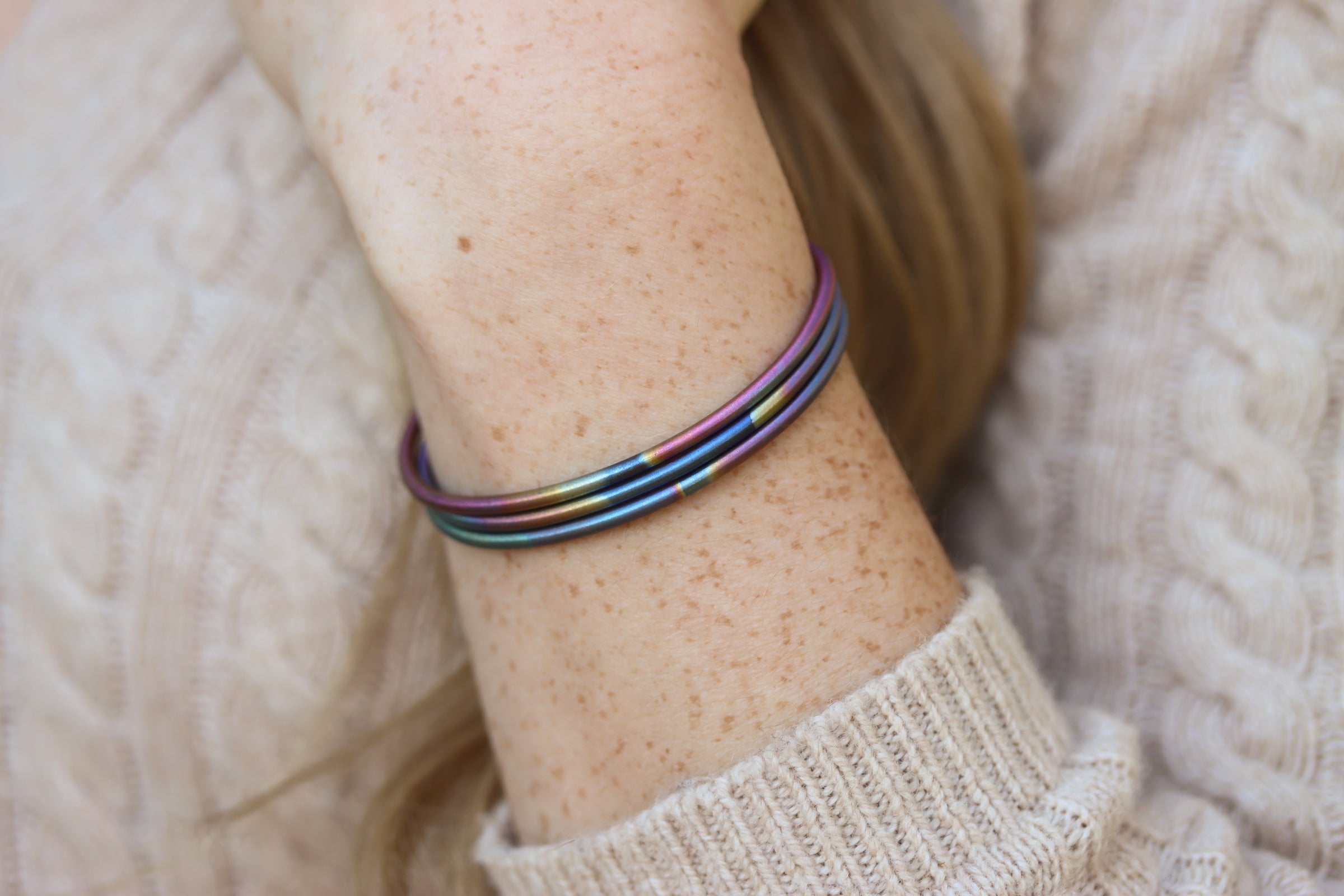 Wide Titanium Cuff