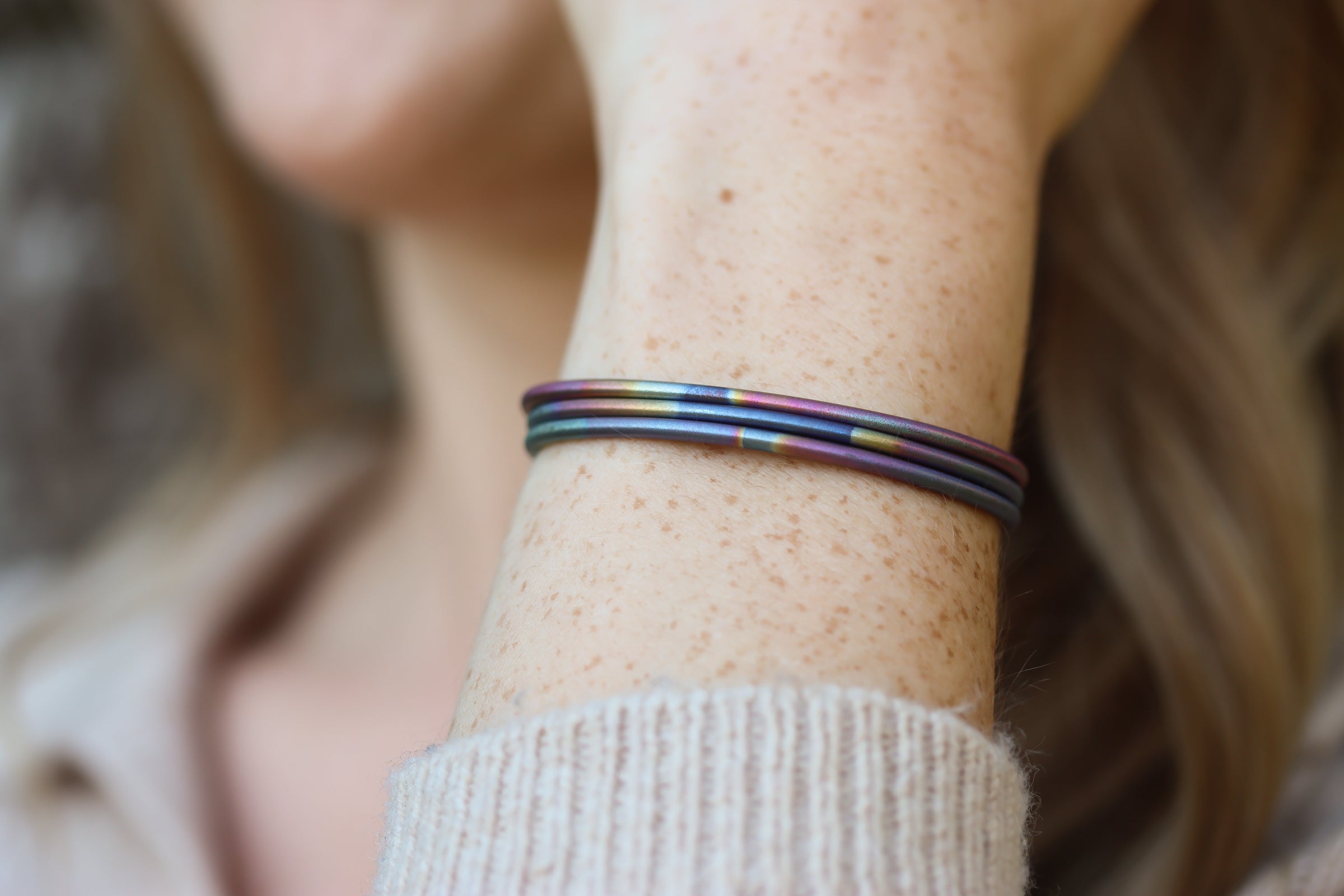 Wide Titanium Cuff