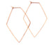 Large Diamond Hoop Earrings