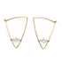 Large Shield Hoops