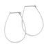 Large Teardrop Hoop Earrings