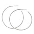 Large Twisted Skinny Gold Hoops
