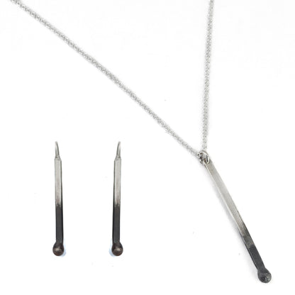 Matchstick Jewelry Set