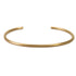 Matte Cuff Bracelet in Gold