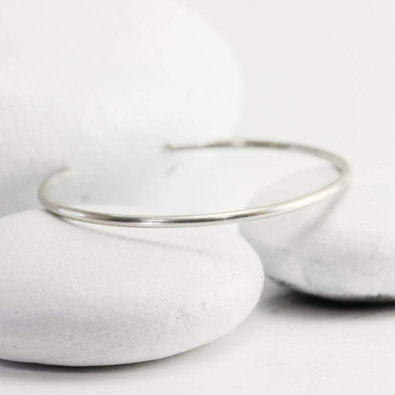 Matte Cuff in Silver