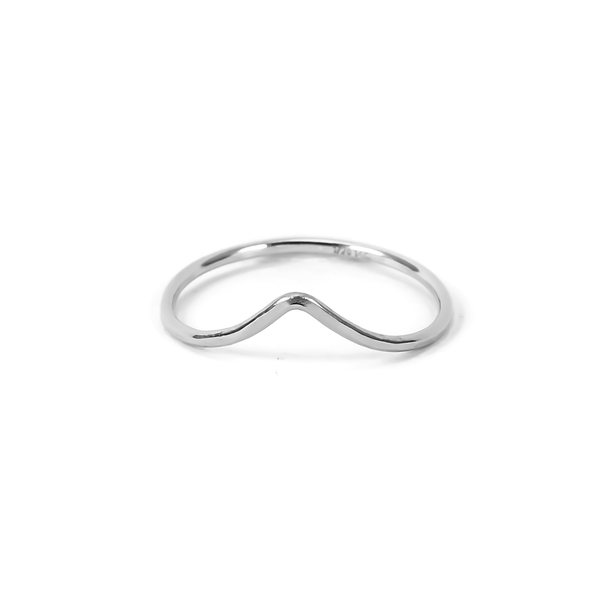 Mini Hammered Chevron Bands