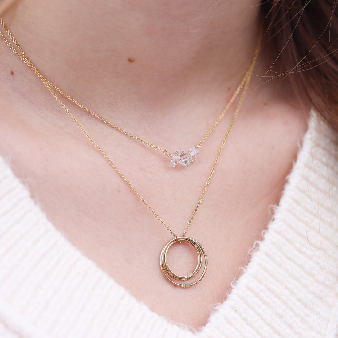 Nesting Rings Necklace