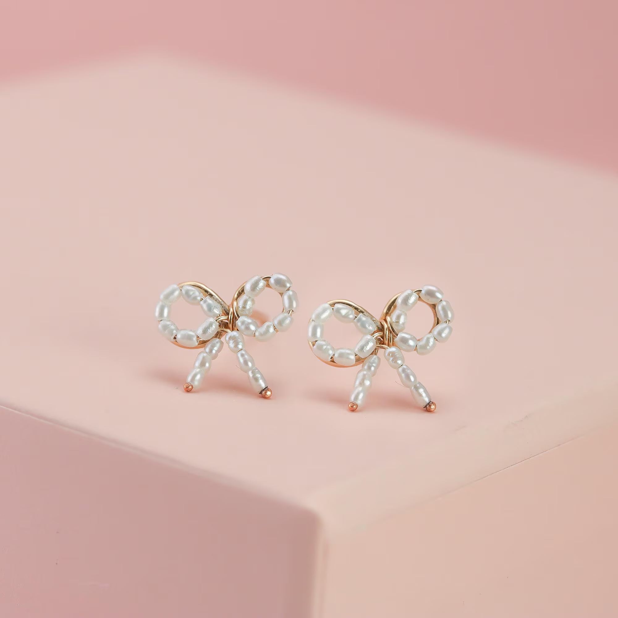 Pearl Stud and Necklace Set