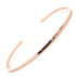 Rose Gold Twist Cuff Bracelet