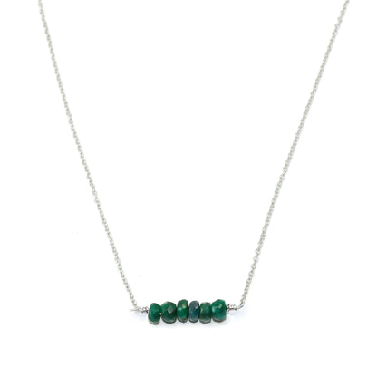 Sapphire Bar Necklace