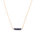 Sapphire Bar Necklace