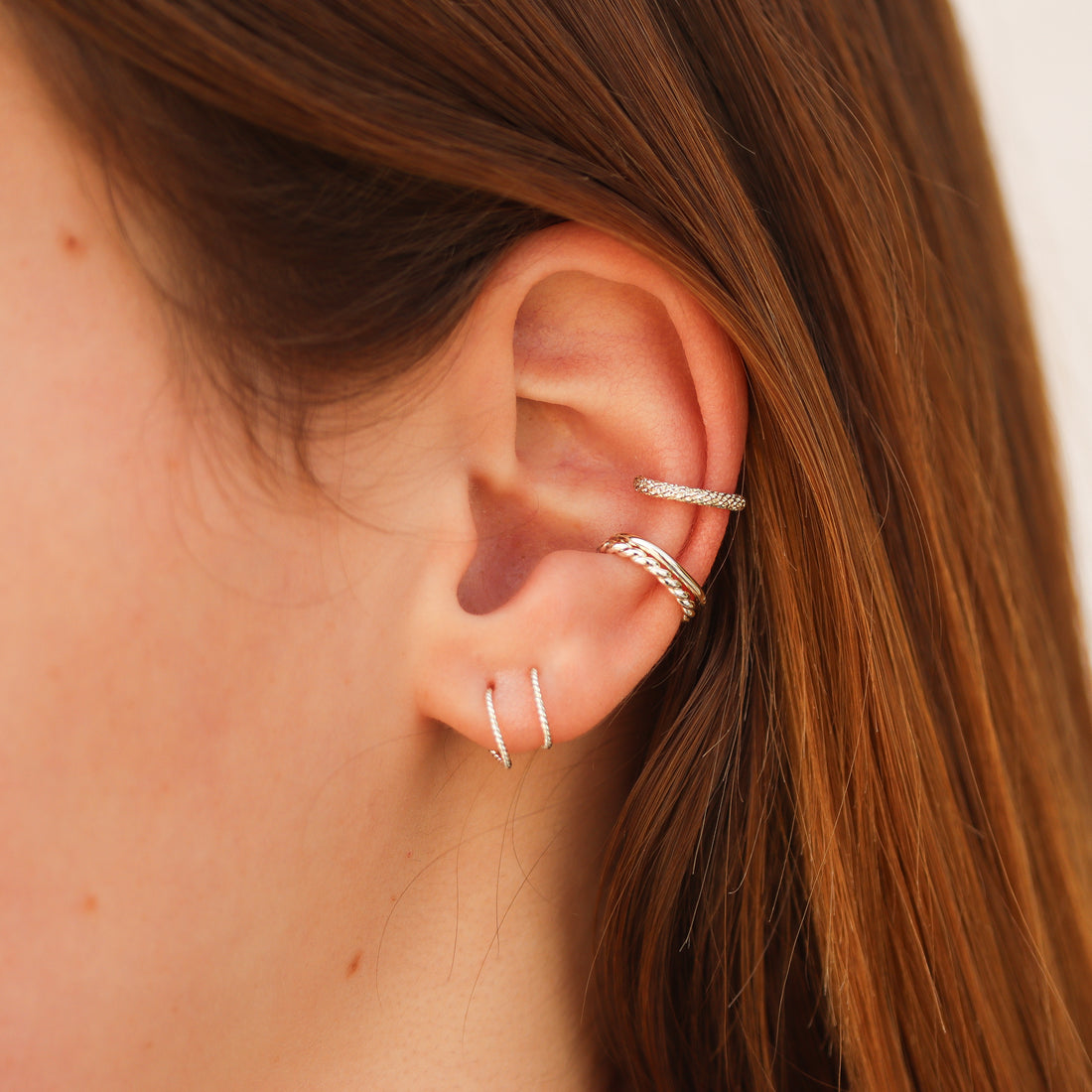 Set of 3 Stacking Ear Cuffs