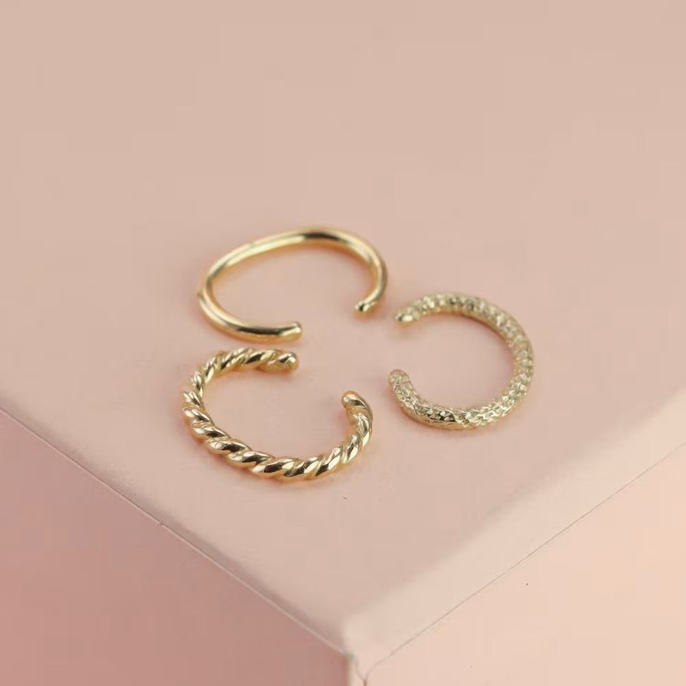 Set of 3 Stacking Ear Cuffs