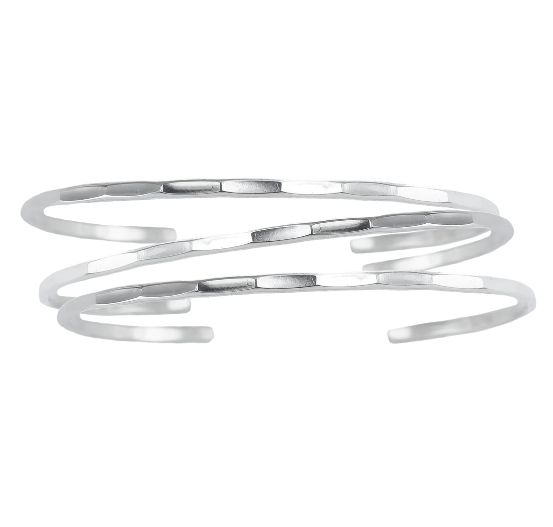 Signature Cuff Set in Silver