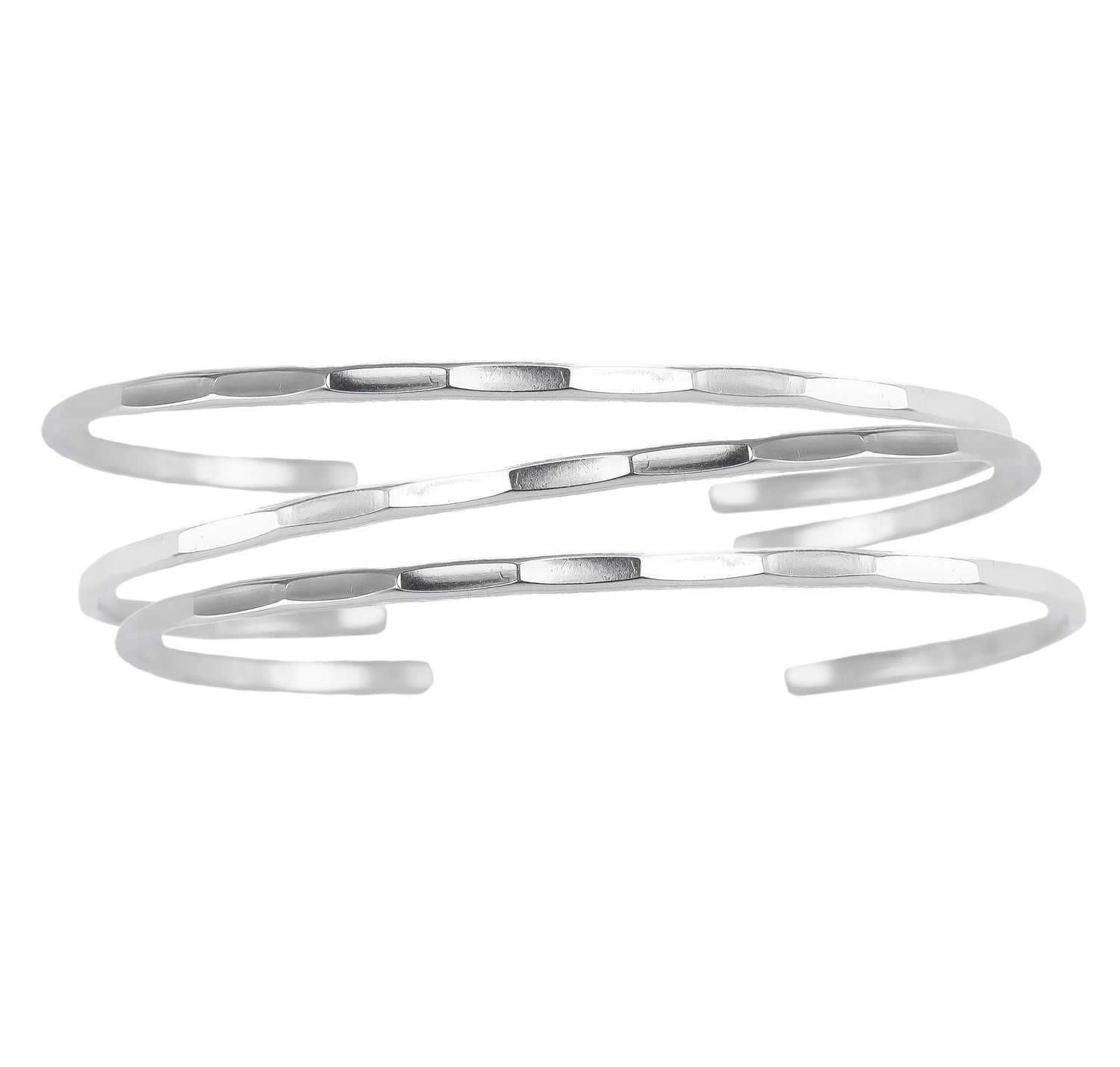 Signature Cuff Set in Silver