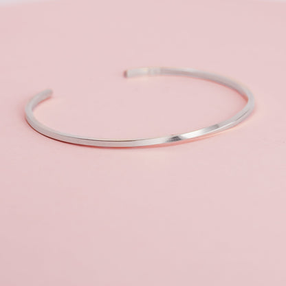Silver Cuff Set - Twist and Sparkle