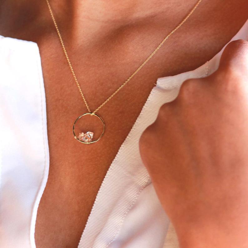 Gold Herkimer Set