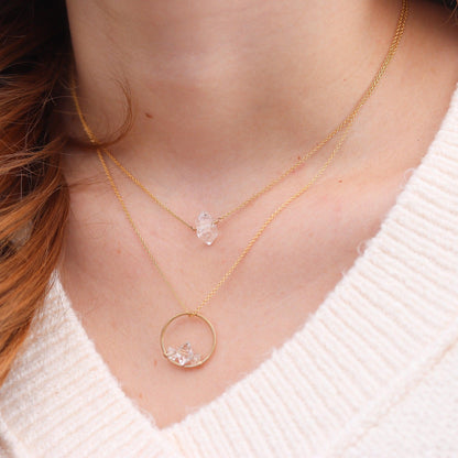 Gold Herkimer Set