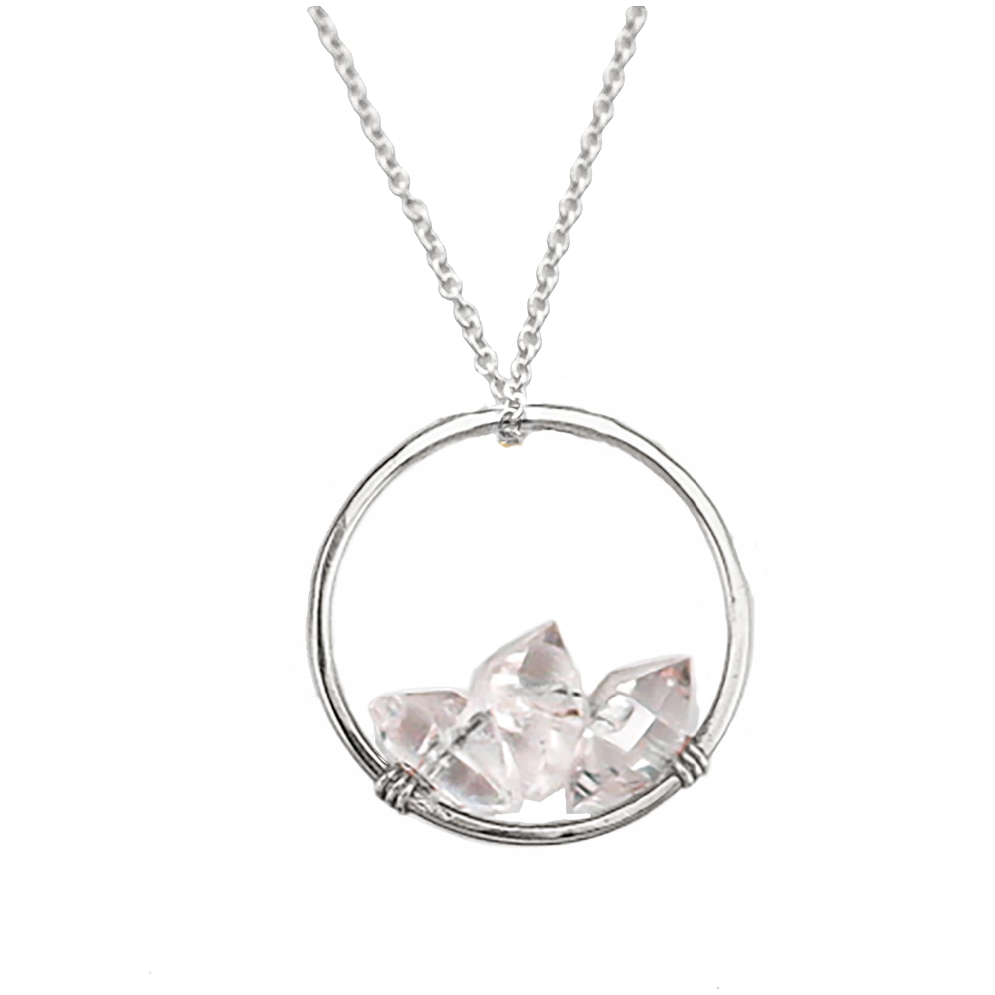 Silver Herkimer Set