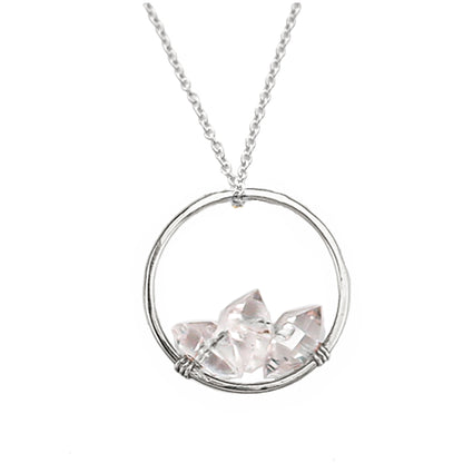 Silver Herkimer Set