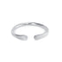 Smooth Cuff Set in Silver