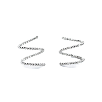 Sparkle Illusion Hoops