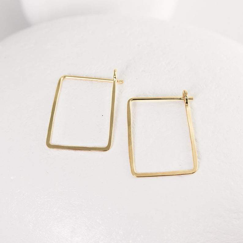 Square Hoop Earrings