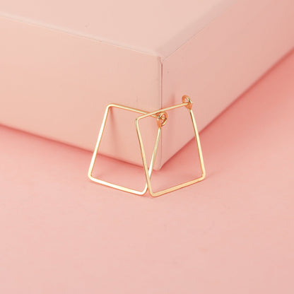 Square Hoop Earrings