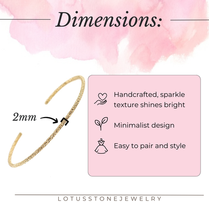 Stardust Cuff Bracelet