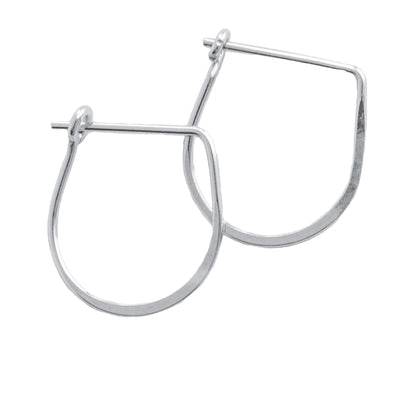 Teardrop Hoops