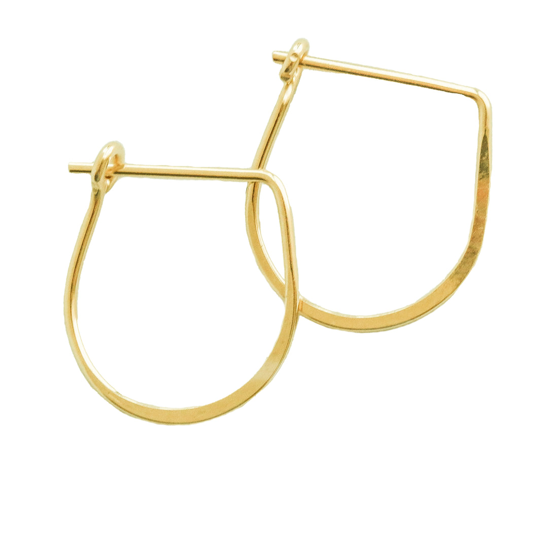 Teardrop Hoops