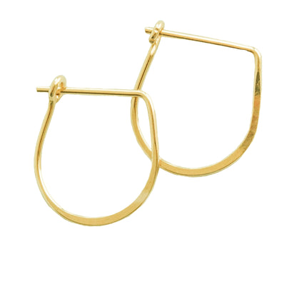 Teardrop Hoops
