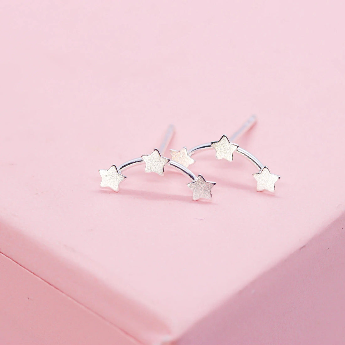 Tiny Constellation Stud Earrings in Sterling Silver