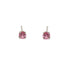 Tiny Pink Tourmaline Stud Earrings