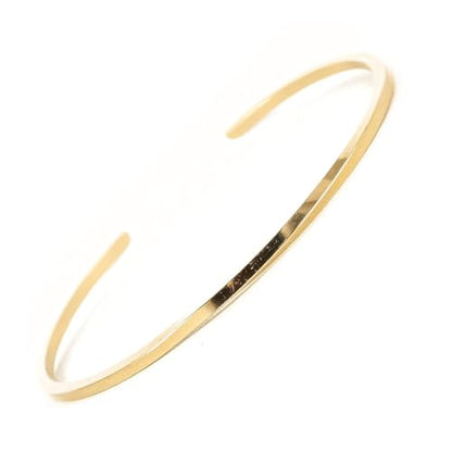 Twisted 10K Gold Cuff Bracelet