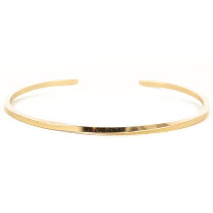 Twisted 14K Gold Cuff Bracelet