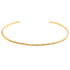 Twisted Gold Rope Cuff Bracelet