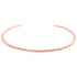 Twisted Rose Gold Rope Cuff