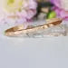 Wide Hammered Brass Cuff Bracelet