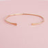 Smooth Thin Brass Cuff