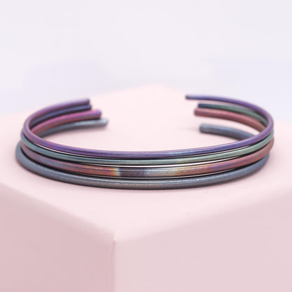 Thin Titanium Cuff