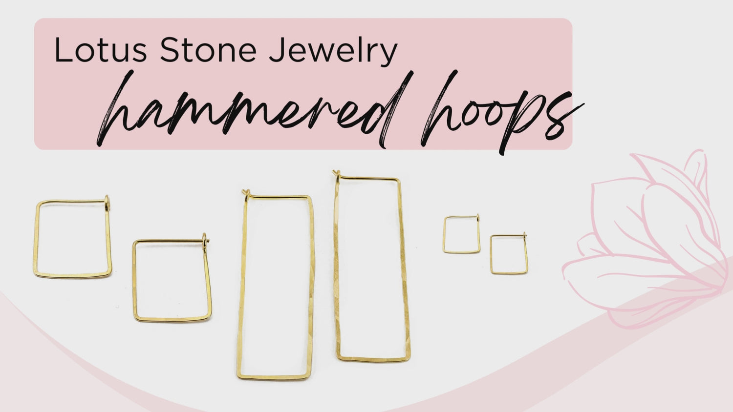 Square Hoop Earrings