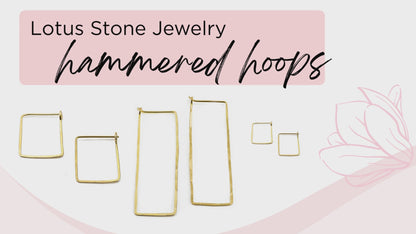Square Hoop Earrings
