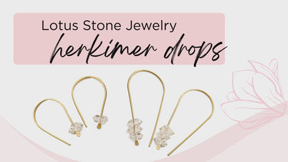 Herkimer Threader Earrings